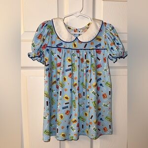 Smockingbird Brand little girl Halloween size 2 dress